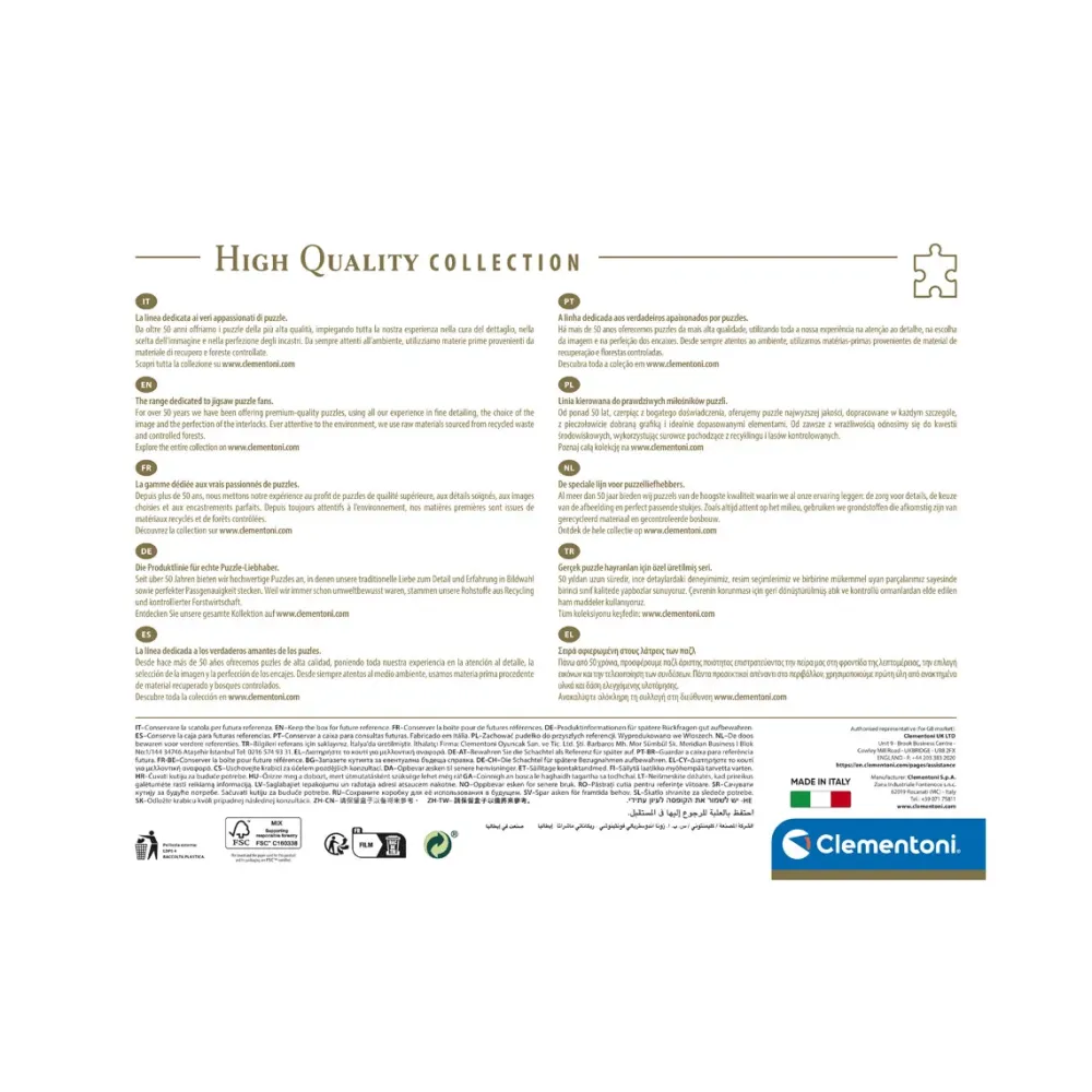 Online 39257 Puzzle 1000 Hqc Capri 70 X 50 Cm Puzzle 1000 Pezzi