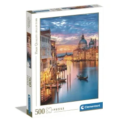Best 35056 Puzzle 500 Hqc Lighting Venice 49 X 36 Cm Puzzle 500 Pezzi