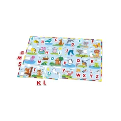 Clementoni 16437 Puzzle Gigante Del Alfabeto Con Maxi Tessere Puzzle Per Bambini
