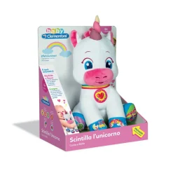 New Clementoni 17250 Scintilla L'Unicorno Canta E Brilla Peluche Neonati