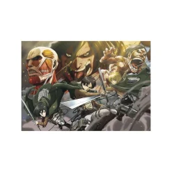 Sale Puzzle Anime Attack On Titan 500 Pezzi, Puzzle Adulti Puzzle 500 Pezzi