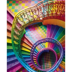 Online Puzzle Colorboom Collection Stairs 500 Pezzi, Puzzle Adulti Puzzle 500 Pezzi