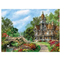 Hot Puzzle High Quality Collection Old Waterway Cottage 500 Pezzi, Puzzle Adulti Puzzle 500 Pezzi