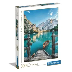 Clearance Puzzle High Quality Collection Braies Lake 500 Pezzi, Puzzle Adulti Puzzle 500 Pezzi