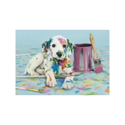 Hot Puzzle High Quality Collection The Funny Dalmatian 500 Pezzi, Puzzle Adulti Puzzle 500 Pezzi