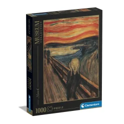 Discount Puzzle Museum Collection Munch, "The Scream" 1000 Pezzi, Puzzle Adulti Puzzle 1000 Pezzi