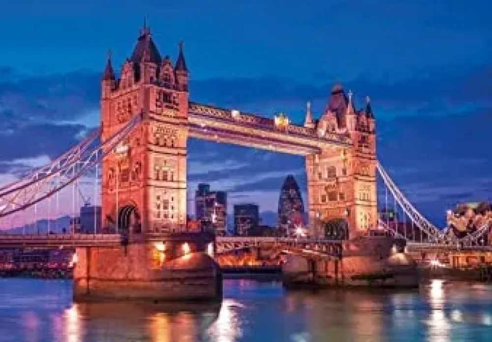 New Puzzle Tower Bridge At Night 1000 Pezzi Puzzle 1000 Pezzi