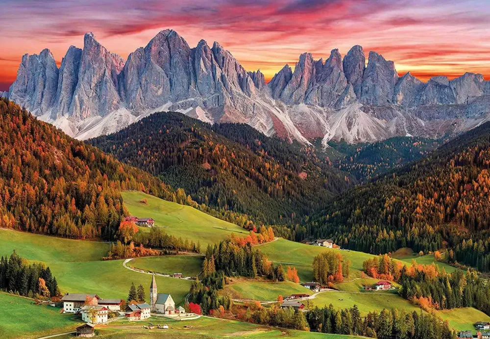 Hot Puzzle Val Di Funes 2000 Pezzi Puzzle 2000 Pezzi