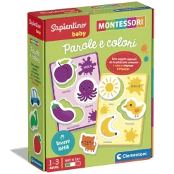 Clearance Clementoni Baby Montessori Parole E Colori Primi Apprendimenti