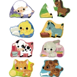 Discount Clementoni Baby Montessori I Cuccioli In Fattoria Primi Apprendimenti