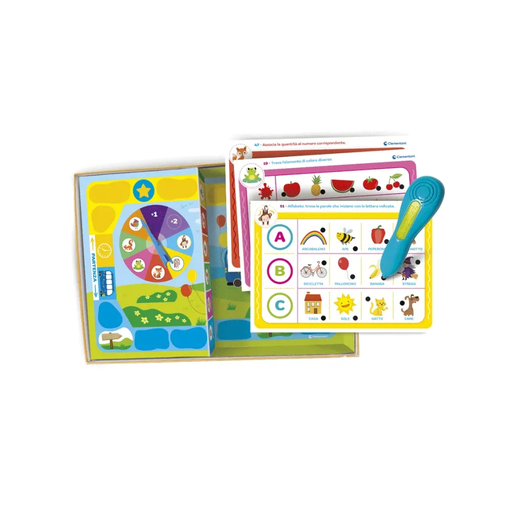 Clementoni La Penna Parlante 1000 Quiz Primi Apprendimenti