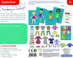 Clearance Clementoni 16129--Metto Questo, Tolgo Quello, Gioco Educativo, Multicolore, 16129 Primi Apprendimenti