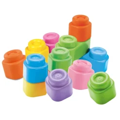 Sale Clementoni Soft Confezione 12 Mattoncini Morbidi Costruzioni Bambini