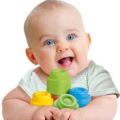 Sale Clementoni Soft Confezione 12 Mattoncini Morbidi Costruzioni Bambini