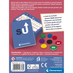 Clearance Su O Giu, Quale Sara Il Numero Giusto? Gioco Da Tavolo Adulti Primi Apprendimenti