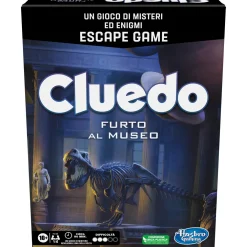 Best Cluedo Escape Furto Al Museo, Un Gioco Di Misteri Ed Enigmi In Versione Escape Game, Un Gioco Da Tavolo Cooperativo Per Famiglie, Dai 10 Anni In Su, Da 1 A 6 Giocatori Giochi Escape Room Ed Enigmi