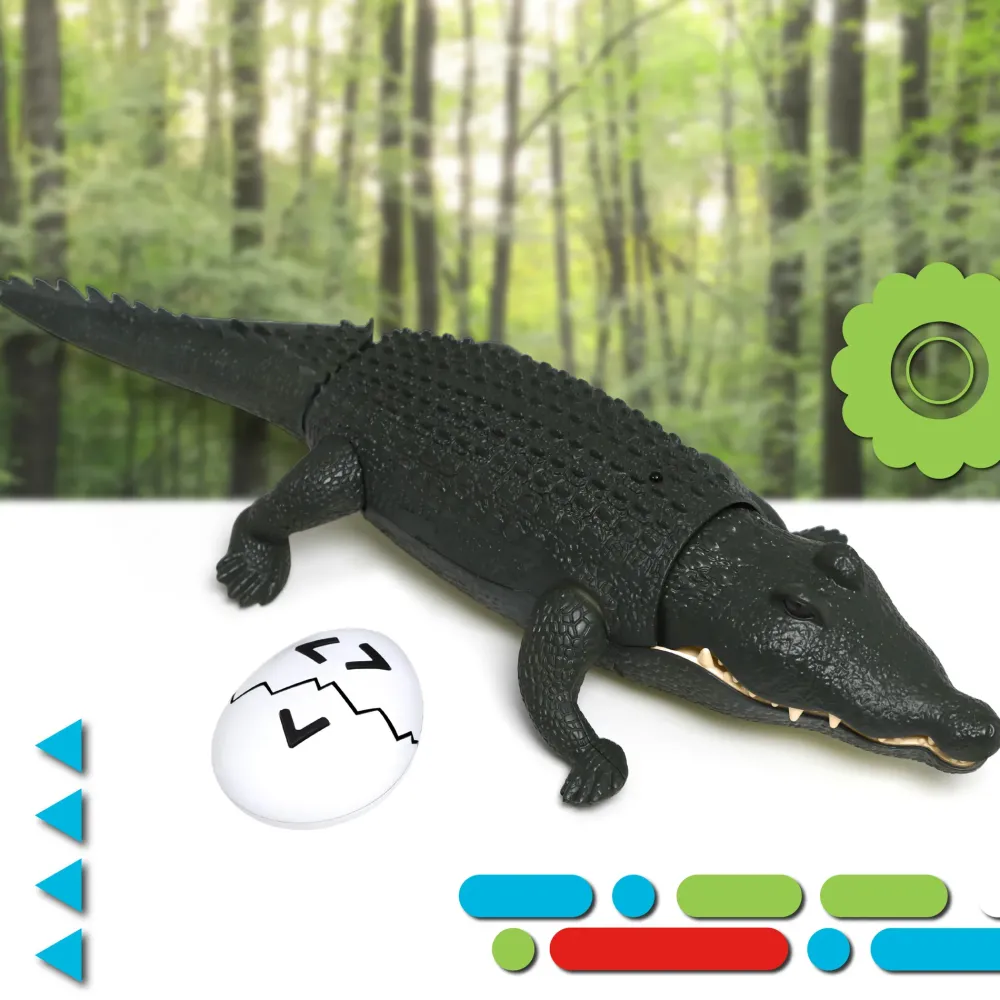 Best Coccodrillo Radiocomandato Con Suoni Realistici Tablet E Giochi Interattivi