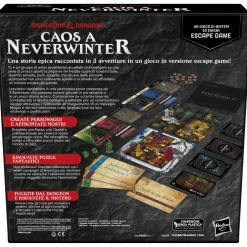 Outlet Dungeons & Dragons: Caos A Neverwinter, Un Gioco Di Mistero Escape Game, Evasione Ed Enigmi Giochi Di Strategia