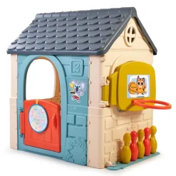 New Casual 6 Activities House, Casetta Con 6 Divertenti Attivita, Colori Pastello, Per Bambini/E Dai 3 Anni Casette Per Bambini