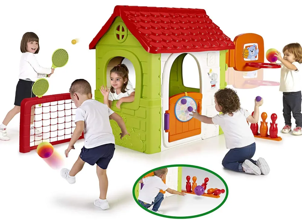 Outlet Multi Activity House Casette Per Bambini