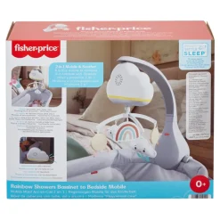 Giostrina Dolce Arcobaleno Per Culla Fianco Letto, Per Neonati E Bambini Giochi Per Passeggino E Culla