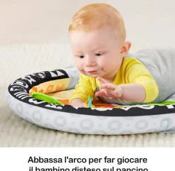 Clearance Palestrina Pieghevole Degli Animali Con Arco In Bianco E Nero, Soffice Tappetino E Giochi Per Neonati Palestrine E Tappeti Gioco
