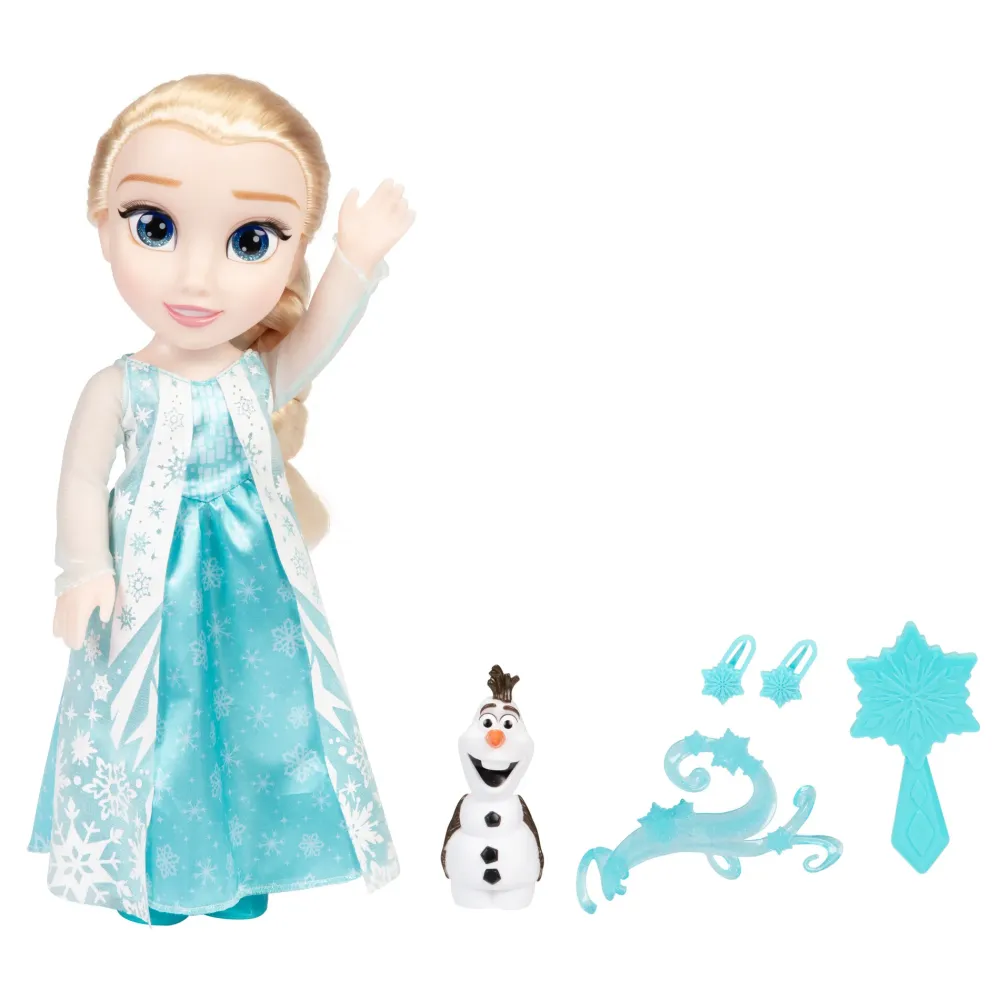 Clearance Frozen Bambola Cantante Di Elsa 38Cm Con Occhi Scintillanti Bambolotti