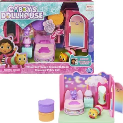 New , La Camera Da Letto Di Cuscigatta, Mini Playset Stanze Della Casa, Giochi Per Bambini Dai 3 Anni In Su Case Delle Bambole