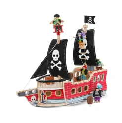 Discount Galeone Dei Pirati Giochi Di Imitazione In Legno