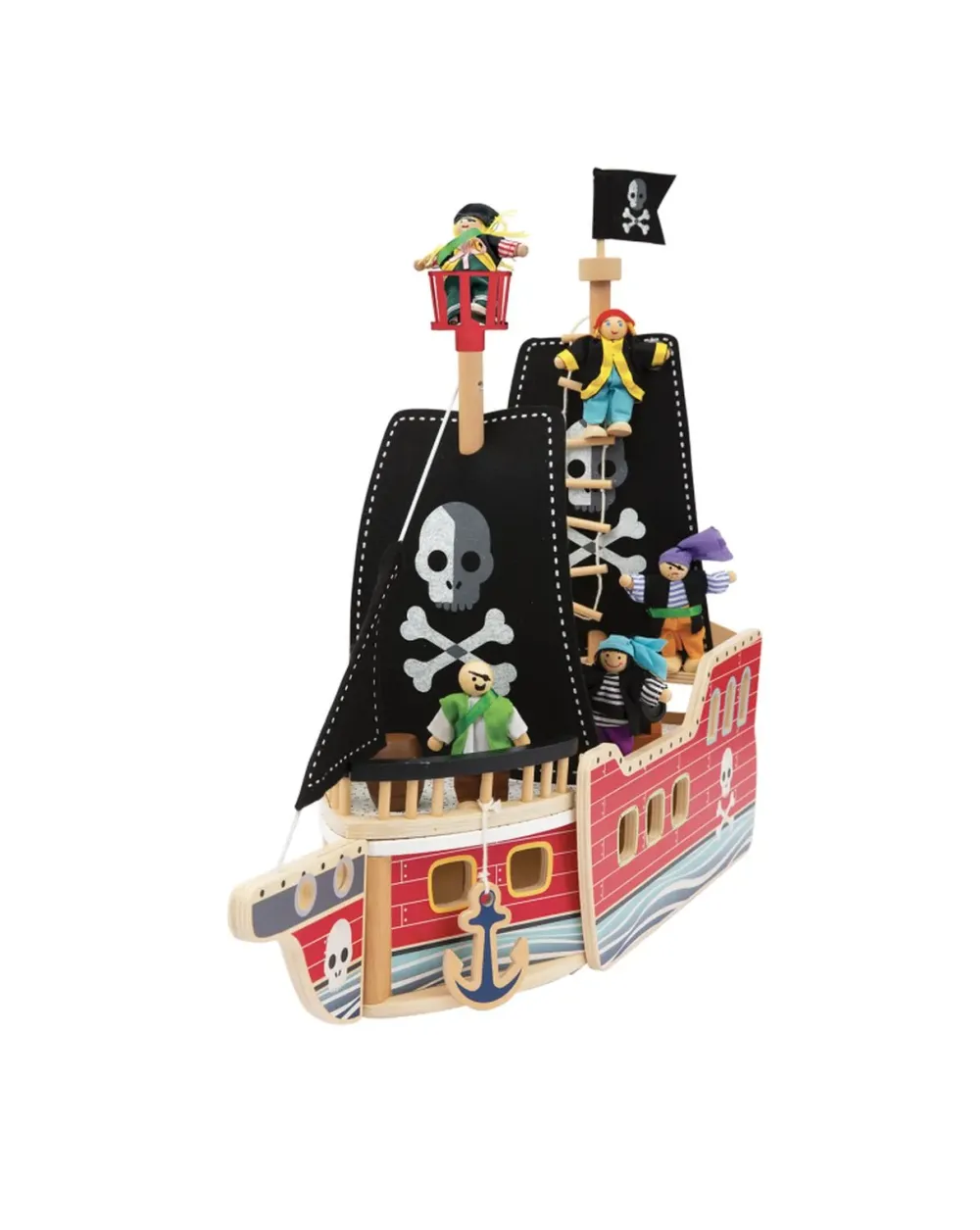 Discount Galeone Dei Pirati Giochi Di Imitazione In Legno