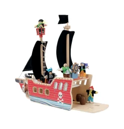 Discount Galeone Dei Pirati Giochi Di Imitazione In Legno