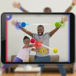 Hot Gioco Twister Air, Gioco Twister Con App Per Realta Aumentata, Si Collega A Dispositivi Smart, Giochi Attivi Per Feste, Dagli 8 Anni In Su Giochi In Scatola Per Famiglia