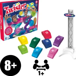 Hot Gioco Twister Air, Gioco Twister Con App Per Realta Aumentata, Si Collega A Dispositivi Smart, Giochi Attivi Per Feste, Dagli 8 Anni In Su Giochi In Scatola Per Famiglia