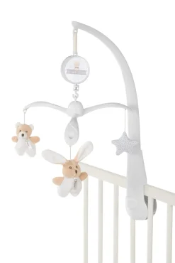 Hot Giostrina Dell'Orsetto E Coniglietto Toys Center Giochi Per Passeggino E Culla