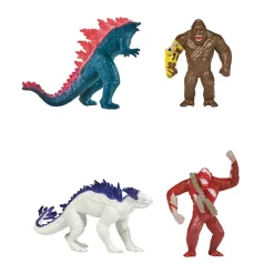 Discount Godzilla X Kong Mini Personaggi In Cristallo Action Figures