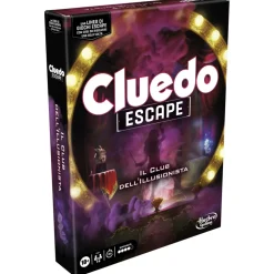 Sale Cluedo Escape Il Club Dell'Illusionista, Gioco Di Mistero In Versione Escape Room Giochi Escape Room Ed Enigmi