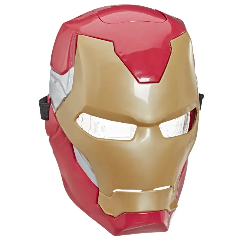 Best Hasbro Marvel , Maschera Flip Fx Di Iron Man, Con Effetti Luminosi, Replica Per Giochi D'Imitazione Action Figures