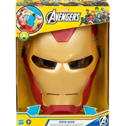 Best Hasbro Marvel , Maschera Flip Fx Di Iron Man, Con Effetti Luminosi, Replica Per Giochi D'Imitazione Action Figures