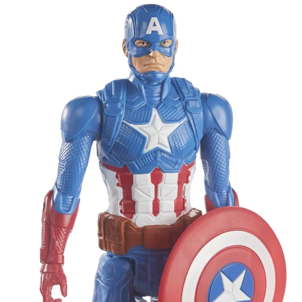 Hasbro Marvel , Titan Hero Captain America, Action Figure 30 Cm Action Figures