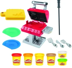 Sale Hasbro Kitchen Creations Barbecue, Per Bambini Dai 3 Anni In Su, Con 6 Colori Atossici Plastilina E Pasta Modellabile