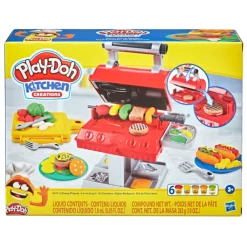 Sale Hasbro Kitchen Creations Barbecue, Per Bambini Dai 3 Anni In Su, Con 6 Colori Atossici Plastilina E Pasta Modellabile
