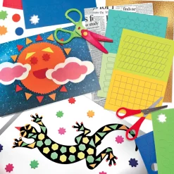 Online Collage Creation Montessori Tagli, Collage, Adesivi