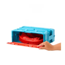 Box Track Builder Con 1 Veicolo Incluso, Confezione Modulabile Con E Accessori A Tema Fuoco Inclusi, Giocattolo Per Bambini, 4+ Anni, Hmc04 Macchinine Bambini