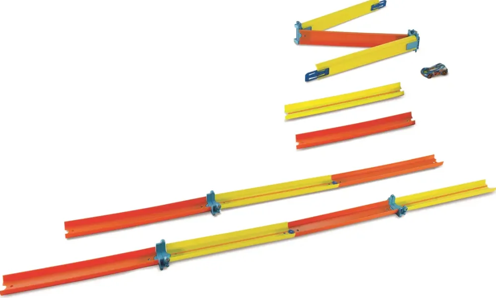 Discount Track Builder Unlimited Assortimento Di 7 Set Diversi E Macchinina Inclusa, 4+Anni Garage E Circuiti