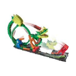 Outlet -Dragone Di Fuoco Con 1 Veicolo Die-Cast Incluso E Stazione Dei Pompieri, Giocattolo Per Bambini 5+ Anni, Hdp03 Garage E Circuiti