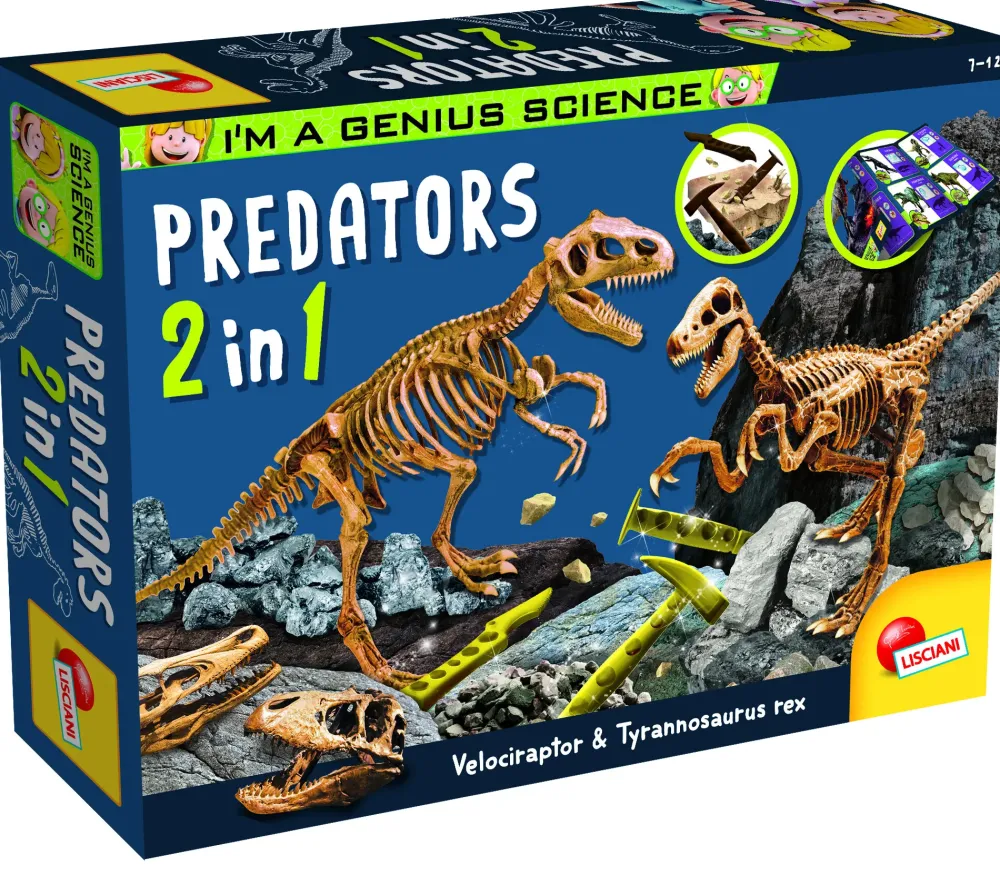 Clearance I'M A Genius Predators 2 In 1 Giochi Scientifici