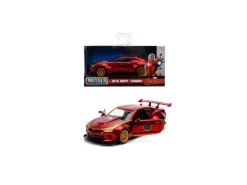 Hot Iron Man Con Chevy Camaro Ss 1:32 Die-Cast Con Personaggio Modellini Veicoli In Scala