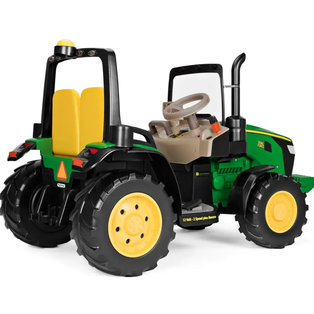 Clearance John Deere Dual Force Il Trattore Elettrico A 2 Posti Super Potente Cavalcabili Elettrici