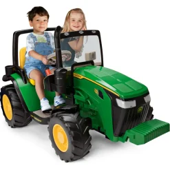 Clearance John Deere Dual Force Il Trattore Elettrico A 2 Posti Super Potente Cavalcabili Elettrici