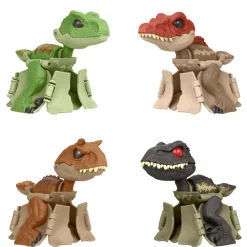 Online Fierce Changers Personaggi Hidden Hatchers, Uovo Giocattolo 2 In 1 Trasformabile In Dinosauro Action Figures